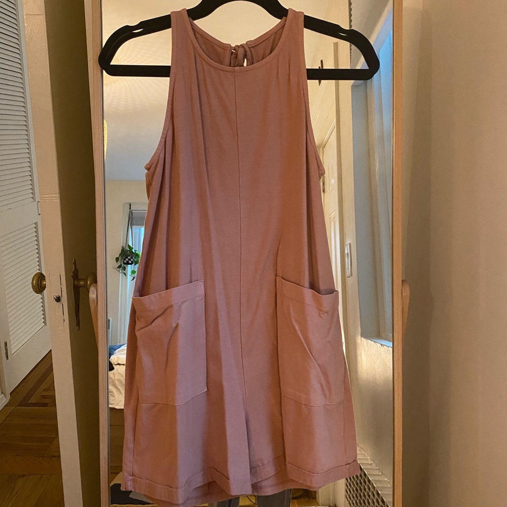 Blush Cotton Romper